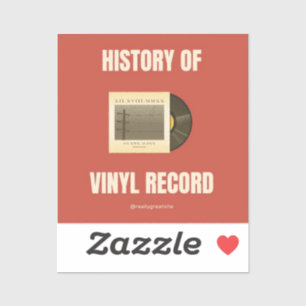 ORANJE EN ZWART in op maat gemaakte vinyl sticker