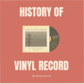 ORANJE EN ZWART in op maat gesneden vinyl sticker (Voorkant)