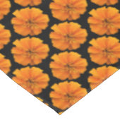 Oranje en zwart Marigold Patroon Tafelkleed (Gekanteld)