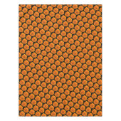 Oranje en zwart Marigold Patroon Tafelkleed (Voorkant)