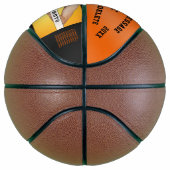 Oranje en zwart, persoonlijk, foto Basketball Basketbal (Rechts)