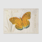 Oranje- en zwart-witpapier Tissuepapier (Voorkant)