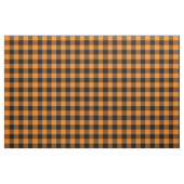 Oranje en zwarte buffelplaat stof (Fat Quarter)