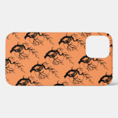 Oranje en zwarte eigenaar Halloween Case-Mate iPhone Case (Achterkant (horizontaal))