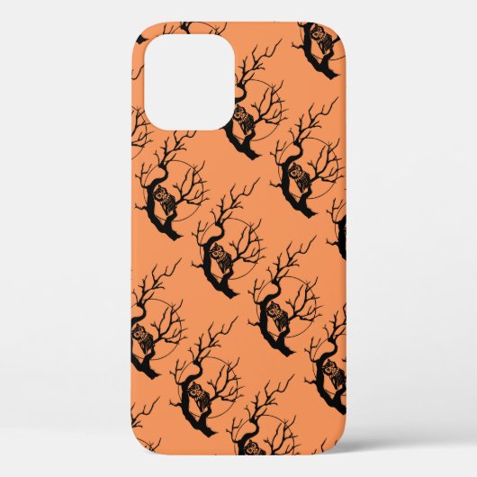 Oranje en zwarte eigenaar Halloween Case-Mate iPhone Case (Achterkant)