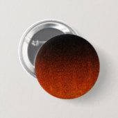 Oranje en zwarte glittergradiënt ronde button 5,7 cm (Voorkant /achterkant)