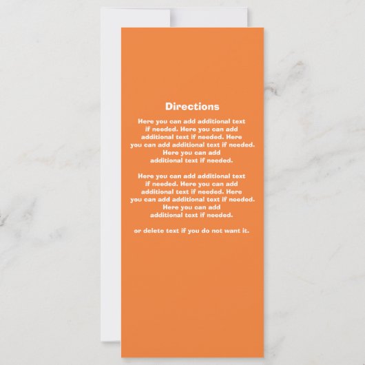 Oranje en zwarte honkbal verjaardagskaart kaart (Achterkant)