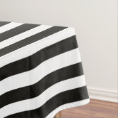 Oranje en zwarte middeneeuwse moderne kunst tafelkleed (Voorbeeld)