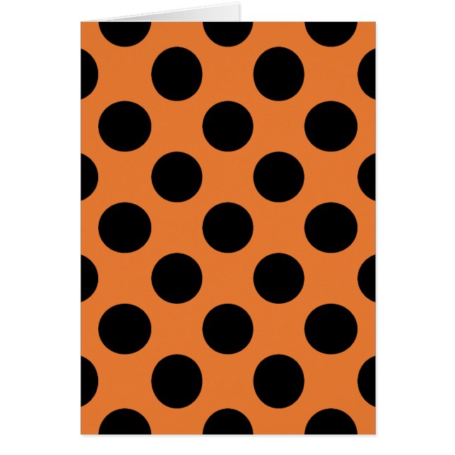 Oranje en zwarte pooldots (Voorkant)