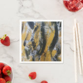 Oranje en Zwarte Servetten (Insitu)