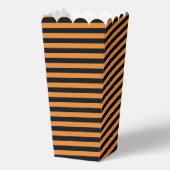 Oranje en zwarte strepen bedankdoosjes (Voorkant)