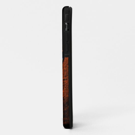 ORANJE EN ZWARTE STRIPEN Case-Mate iPhone CASE (Achterkant/links)