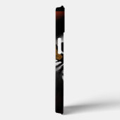 ORANJE EN ZWARTE STRIPEN Case-Mate iPhone CASE (Achterkant / Rechts)