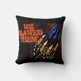 ORANJE EN ZWARTE WETTEN KUSSEN