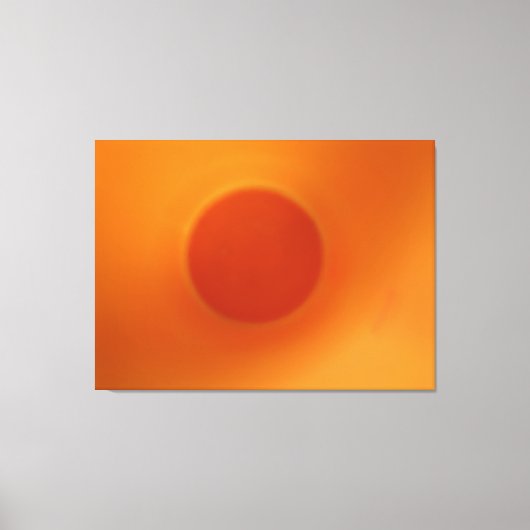 Oranje Energy Ball Canvas (Voorkant)