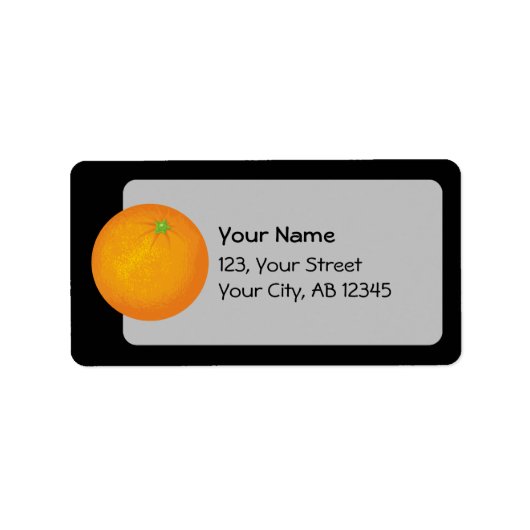 Oranje Etiket (Voorkant)