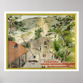 Oranje etiket poster (Voorkant)