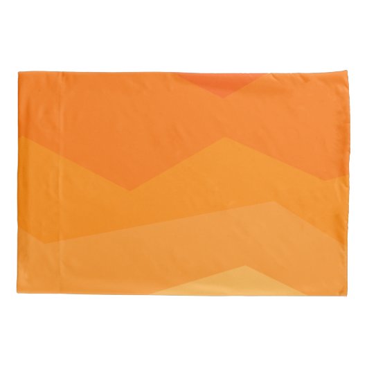 Oranje Fade Kussensloop (Achterkant)