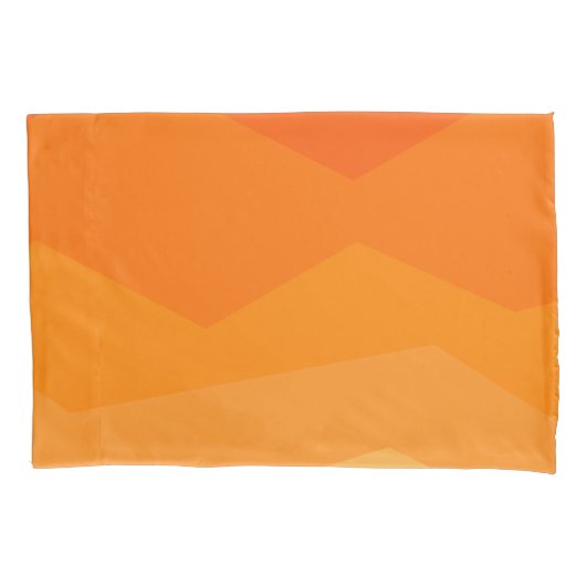 Oranje Fade Kussensloop (Voorkant)