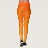 Oranje Fade Leggings (Achterkant)