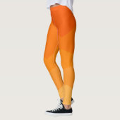 Oranje Fade Leggings (Links)