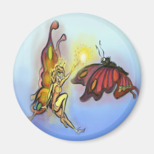 Oranje Faerie Magneet