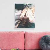 Oranje Fairy Glow Fine Art Canvas Print (Insitu (Woonkamer))
