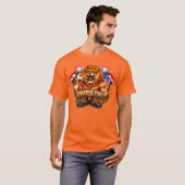 Oranje fan t-shirt (Voorkant volledig)