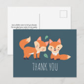 Oranje faxen Afbeelding Afbeelding illustratie Dan Briefkaart (Voorkant / Achterkant)