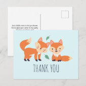 Oranje faxen Afbeelding Afbeelding illustratie Dan Briefkaart (Voorkant / Achterkant)