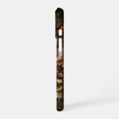 Oranje Feathered Fairy Unicorn Fantasy iPhone 16 Hoesje (Linkerkant)
