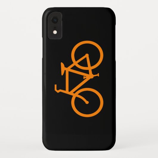 Oranje fiets Case-Mate iPhone case (Achterkant)