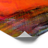 Oranje FIne Art Print (Hoek)