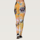 Oranje Fizz Sorbet Leggings (Achterkant)