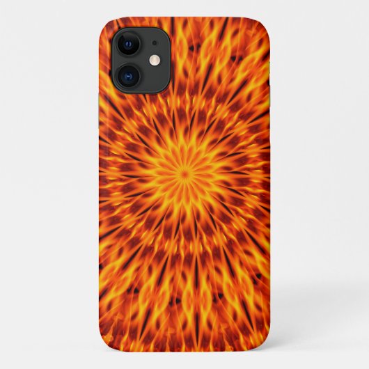 Oranje Flames Kaleidoscope Case-Mate iPhone Case (Achterkant)