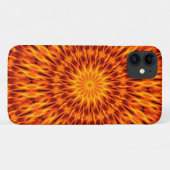 Oranje Flames Kaleidoscope Case-Mate iPhone Case (Achterkant (horizontaal))