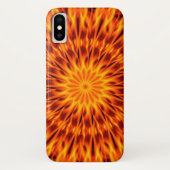 Oranje Flames Kaleidoscope Case-Mate iPhone Case (Achterkant)