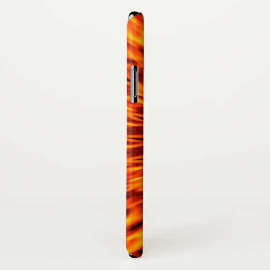 Oranje Flames Kaleidoscope Case-Mate iPhone Case (Achterkant / rechts)