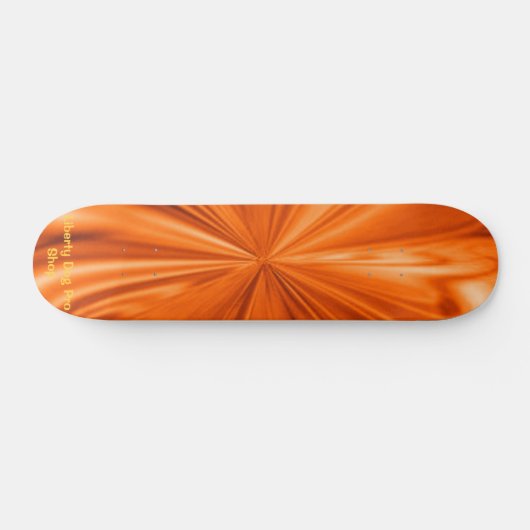 ORANJE FLAMING SHREDDER PRO SKATEBOARDS (Horizontaal)