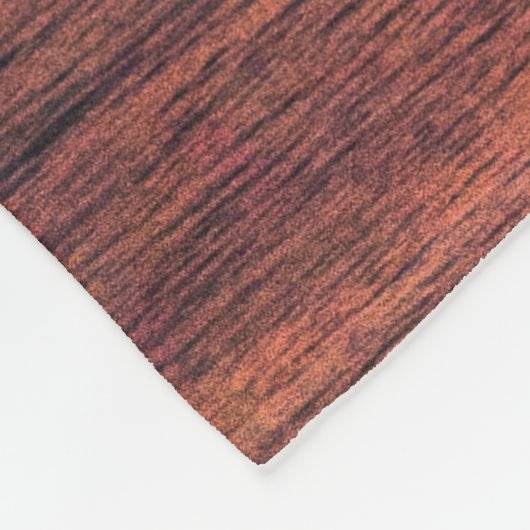 Oranje Fleece Deken (Hoek)