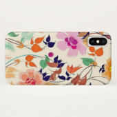 Oranje Floral Face Mask Case-Mate iPhone Case (Achterkant (horizontaal))