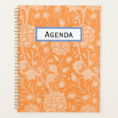 Oranje Floral Planner (Voorkant)