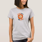 Oranje Flower BFTG T-shirt (Voorkant)