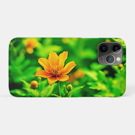 Oranje Flower Bokeh Sunny Case-Mate iPhone Case