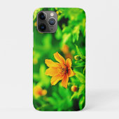 Oranje Flower Bokeh Sunny Case-Mate iPhone Case (Achterkant)