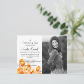 Oranje foto-editie van de Kaart van Life (Staand voorkant)