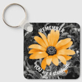 Oranje foto van Splash African Daisy Sleutelhanger (Voorkant)