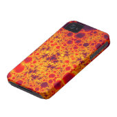 Oranje Fractal Smartphone Hoesje (Onderkant)