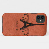 Oranje  Frans Vlaanderen Case-Mate iPhone Case (Achterkant (horizontaal))