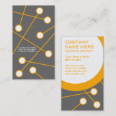 oranje, frequente koperskaart klantenkaartje (Voorkant / Achterkant)